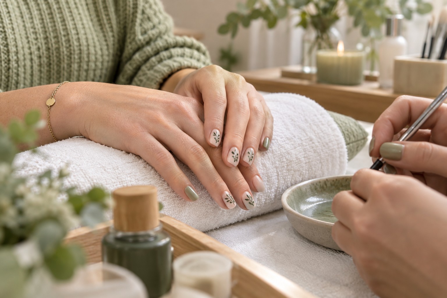Illustrative image for Nail art